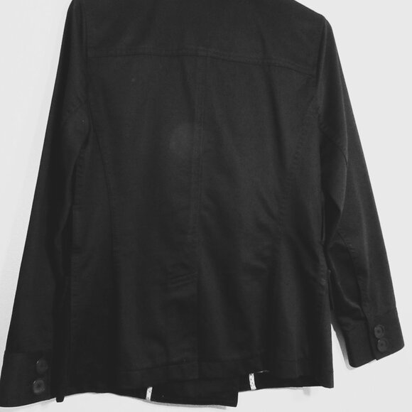 Vintage GAP Ladies Black Jacket with Trimmings - Picture 6 of 8